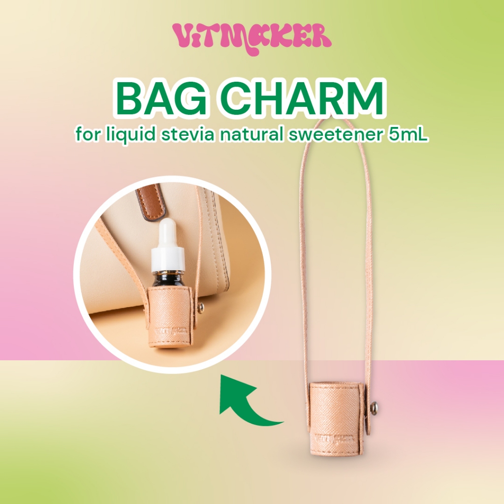

[BAG CHARM STEVIA VITMAKER] bag charm stevia vitmaker for 5ml only