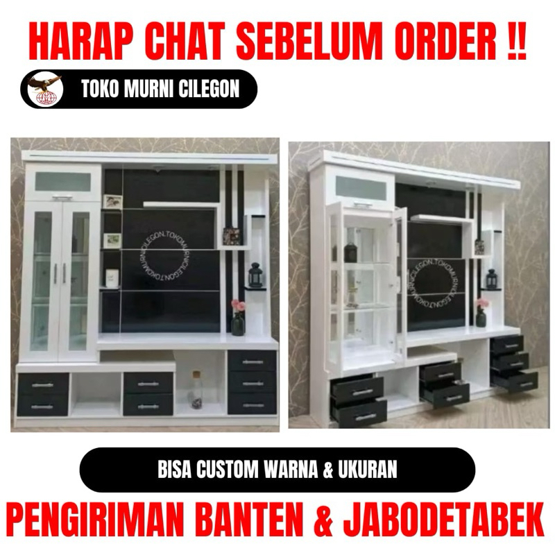 Bufet Tv Maureen - free ongkir cilegon serang kota