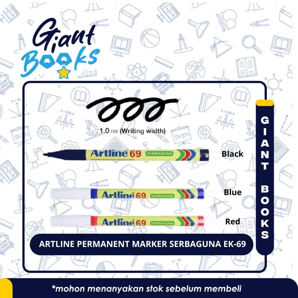 

SPIDOL ARTLINE PERMANENT MARKER EK-69