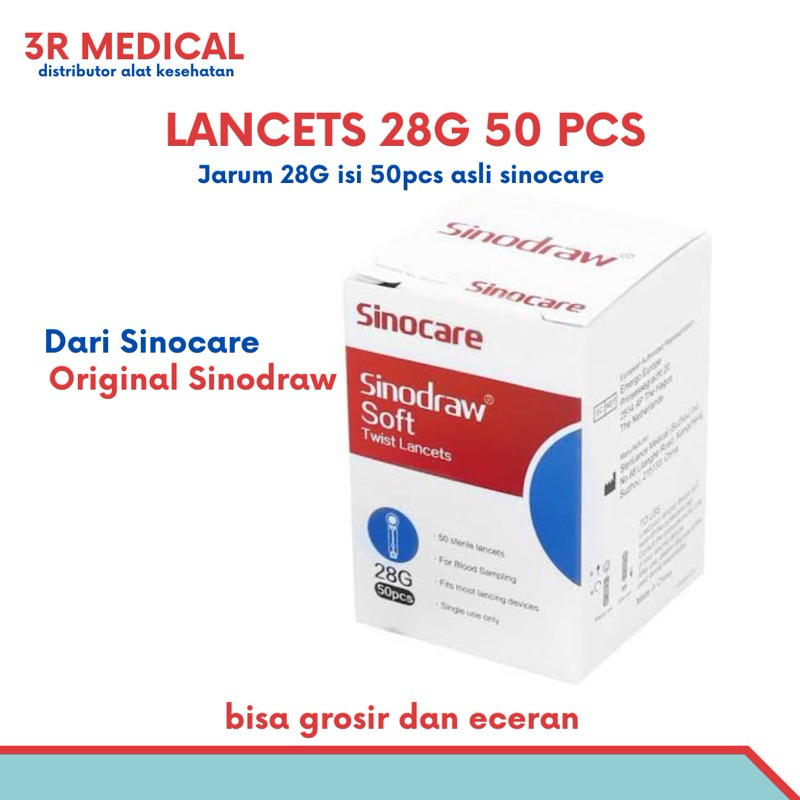 Blood lancets lancets bekam jarum bekam 50pcs jarum bekam 28G
