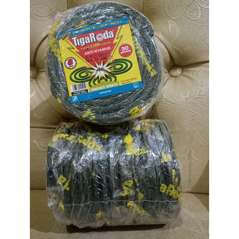 TIGA RODA OBAT NYAMUK BAKAR 30 PASANG