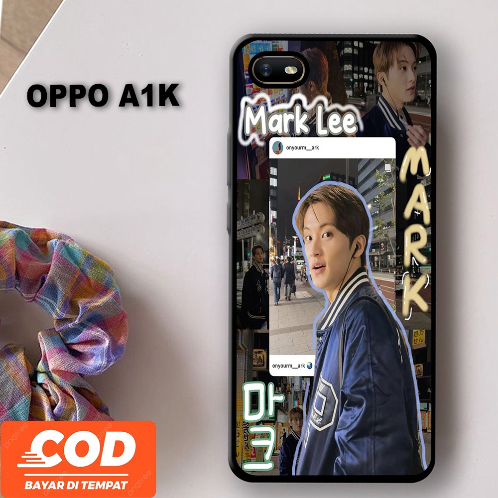 [A10] MARK NCT CASING OPPO A1K   CASE HANDPHONE OPPO A1K CASING MARK LEE VIRAL NCT TERBARU