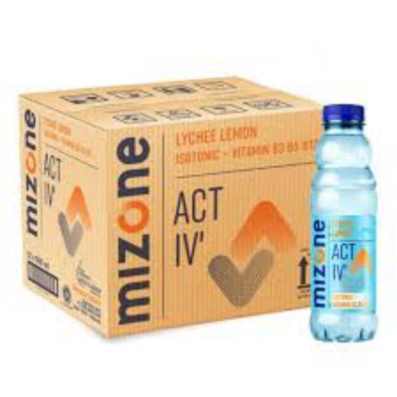 

MIZONE MINUMAN ISOTONIK LYCHEE KEMASAN BOTOL 500 ML 1 PACK (ISI 12 PCS)