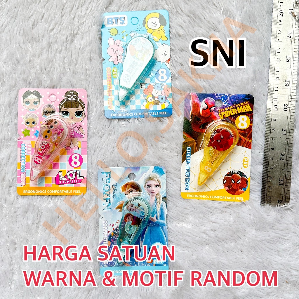 

ATK TIPE-X NO-907 CORRECTION TAPE PENGHAPUS BOLPOIN BOLPEN PULPEN BALLPOINT PENA ALAT TULIS KANTOR SEKOLAH PERALATAN SCHOOL