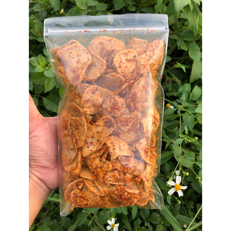 

Basreng Pedas Kecombrang PREMIUM bumbu melimpah cemilan enak 250 gram