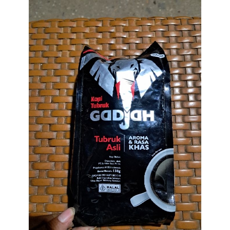 

kopi gadjah asli lampung 138gram