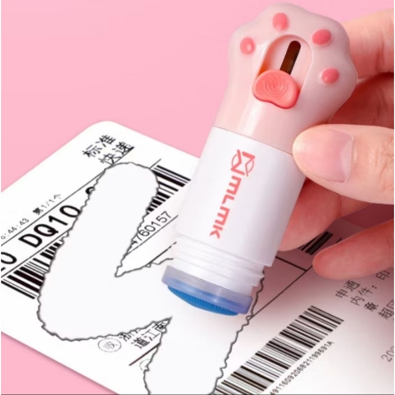 

Cutter dan Penghapus Alamat Resi Paket / Cute Information Remover Receipt