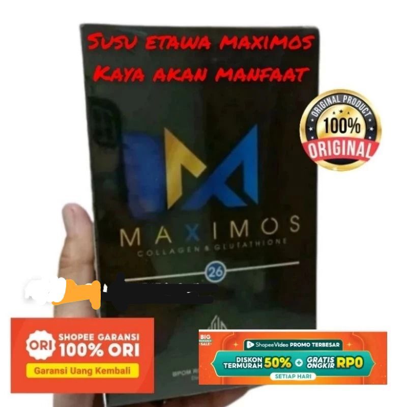 

Maximos Collagen Drink Dari Susu Kambing Etawa 200 Gram - Terverifikasi BPOM dan HALAL