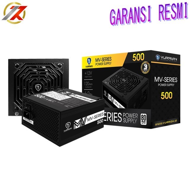 PSU VURRION MV500 MV-SERIES 500 WATT 80+ / PSU 500Watt 80+