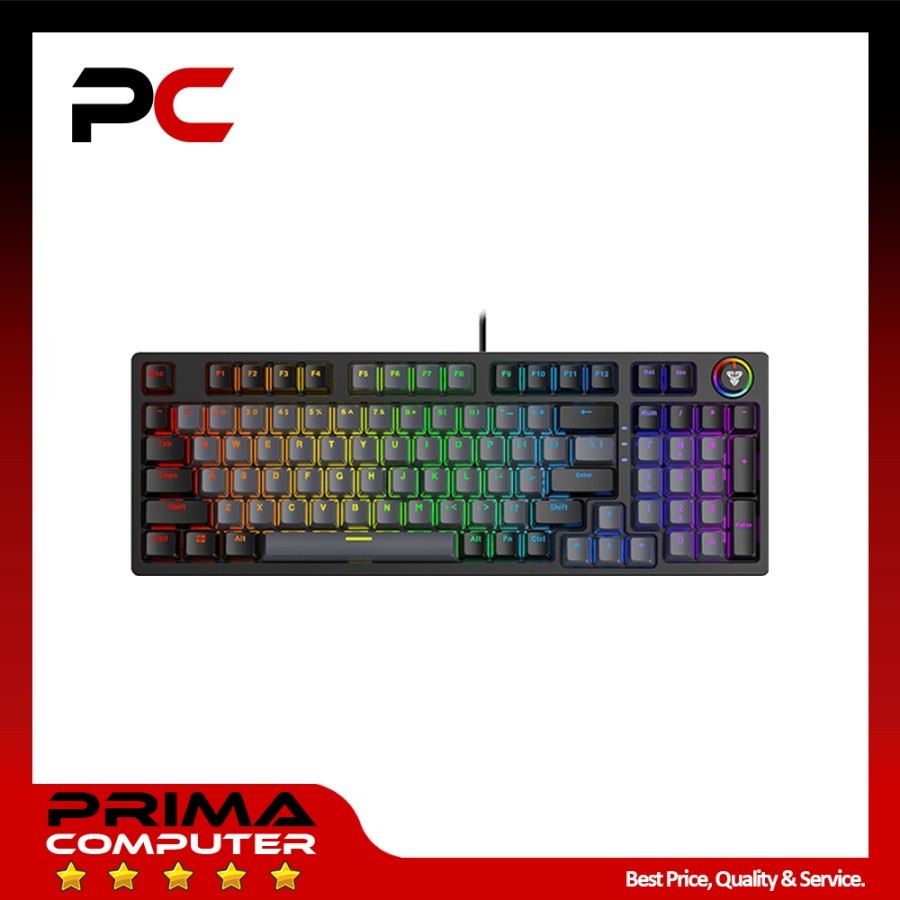 Fantech ATOM96 MK890 RGB Keyboard Gaming Mechanical Full Size
