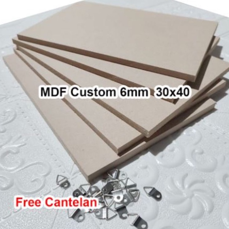 

SERBA SERBI Papan mdf 6mm 3x4 free cantelan