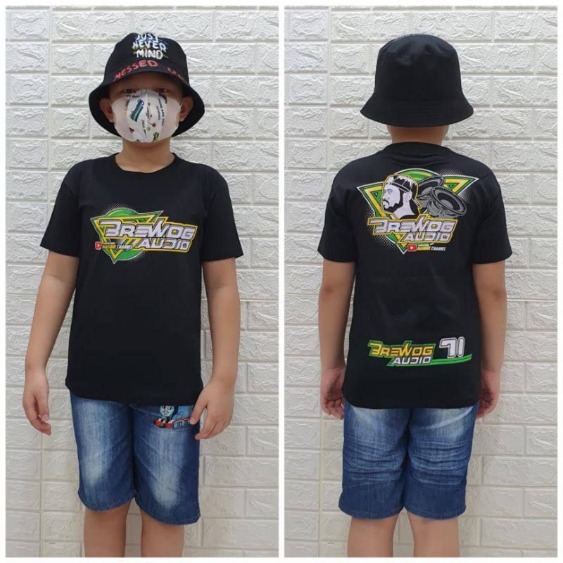 Kaos atasan anak brewog audio | Atasan anak brewog audio