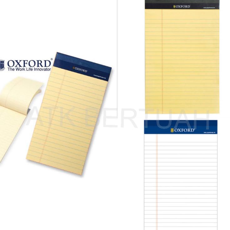 

READY GAN OX A4 B5 A5 MINI LEGAL PAD NOTEPAD BUKU MEMO NOTES SOBEK ATAS