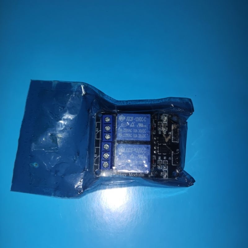 2 channel relay module arduino