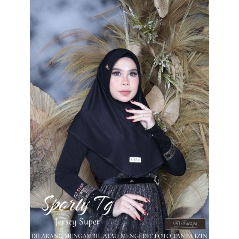 JILBAB INSTAN AL FAEZYA SPORTY TANGGUNG