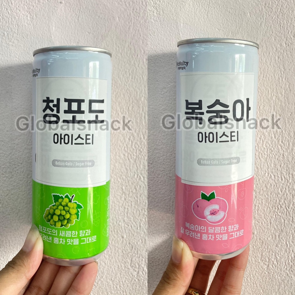 

[CAN] MCNULTY SUGAR FREE ICED TEA GREENGRAPE / PEACH ICE