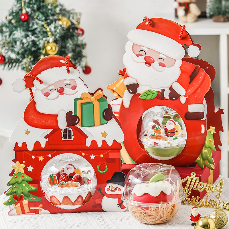 

(3 SETS) Ball Mika Natal Kotak Mika Bola Kotak Dessert Box Natal Ball Mika 2024