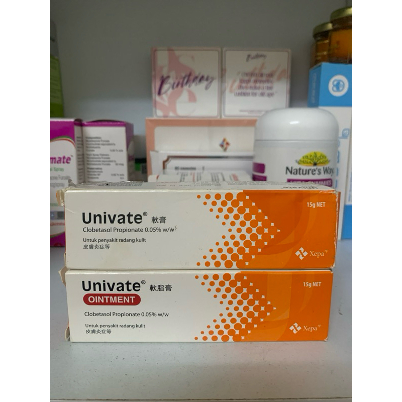 Univate Oitment 15G Original Import