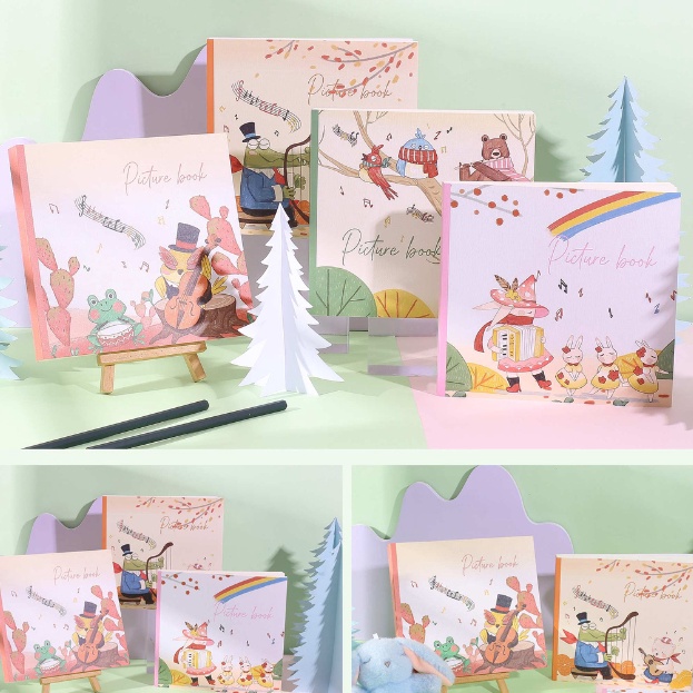 

Buku Sketsa 92 Lembar Buku Gambar Anak Polos 24K Drawing Book