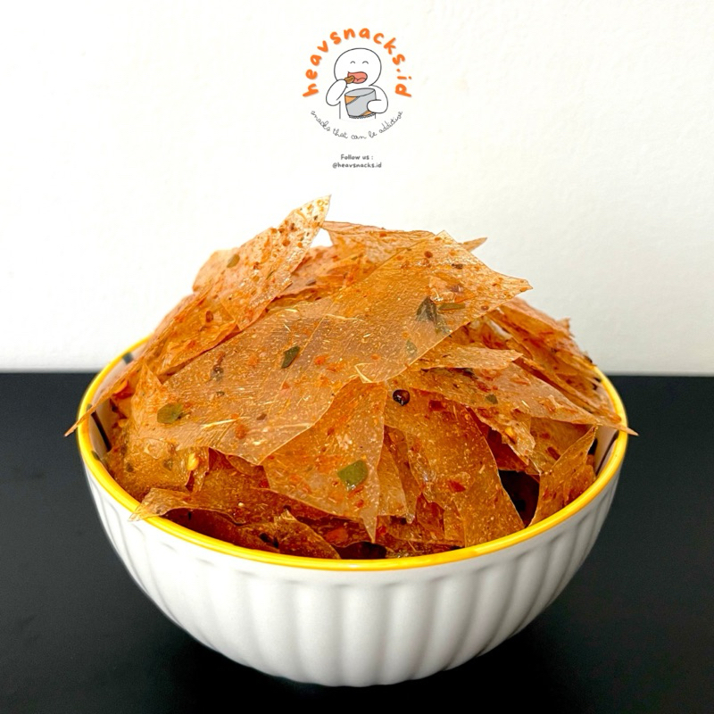 

KERIPIK KACA PEDAS 100g - 500g