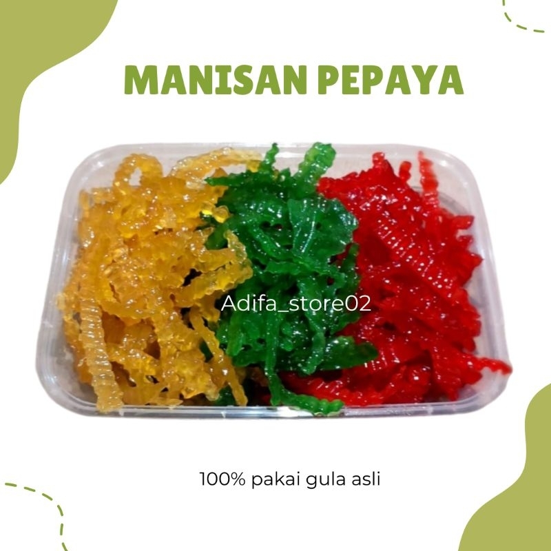 

[500gr] manisan pepaya khas guci tegal