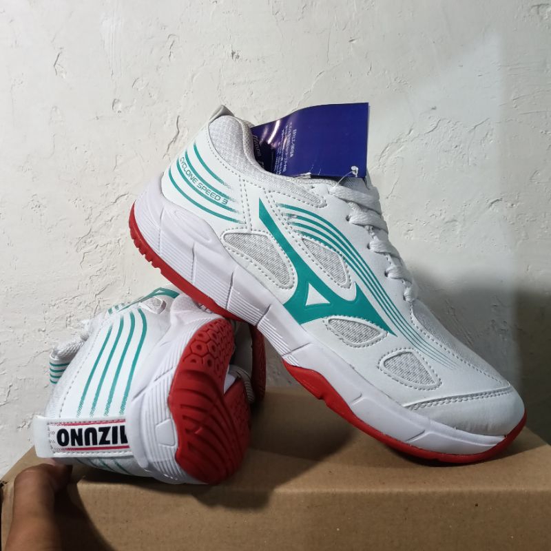 SEPATU MIZUNO CYCLONE SPEED 3 WHITE TOSCA