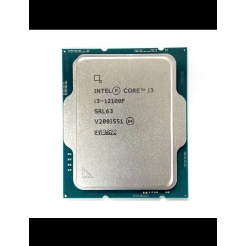 Intel Core i3 12100f tray