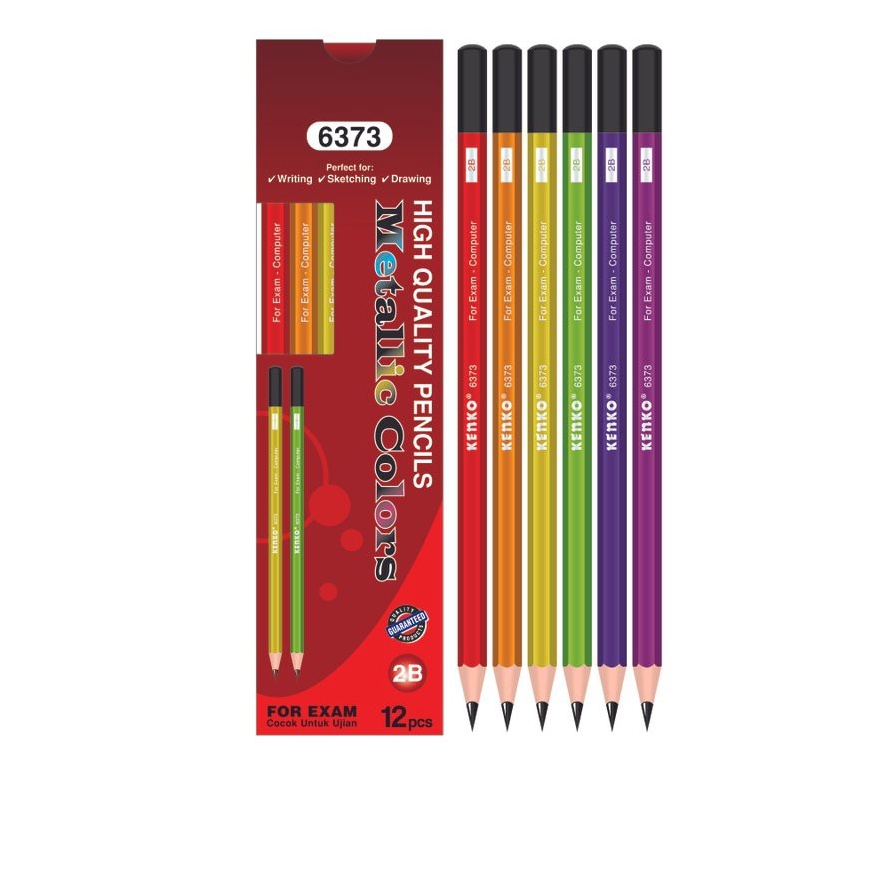 

SALE PACK Pensil Pencils 2B Hitam Kenko 6373 MURAH