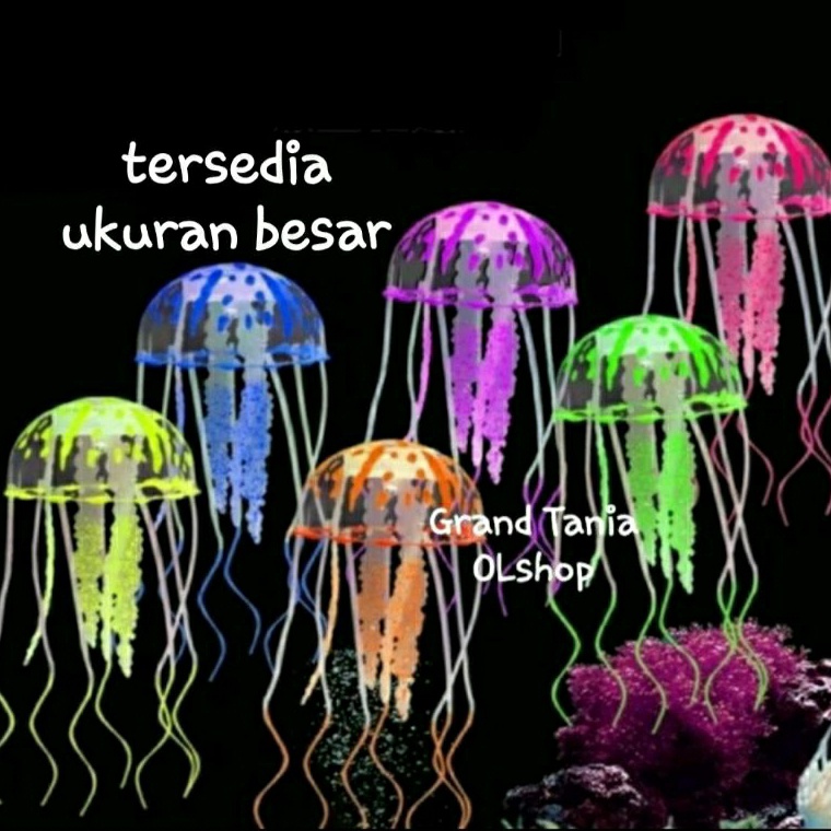 Top Delivery Hiasan Aquarium uburubur dekorasi ubur ubur aquarium