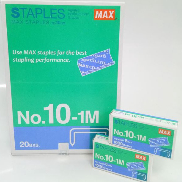 

SEGERA BELI PACK ISI STAPLES KECIL no 1 MAX
