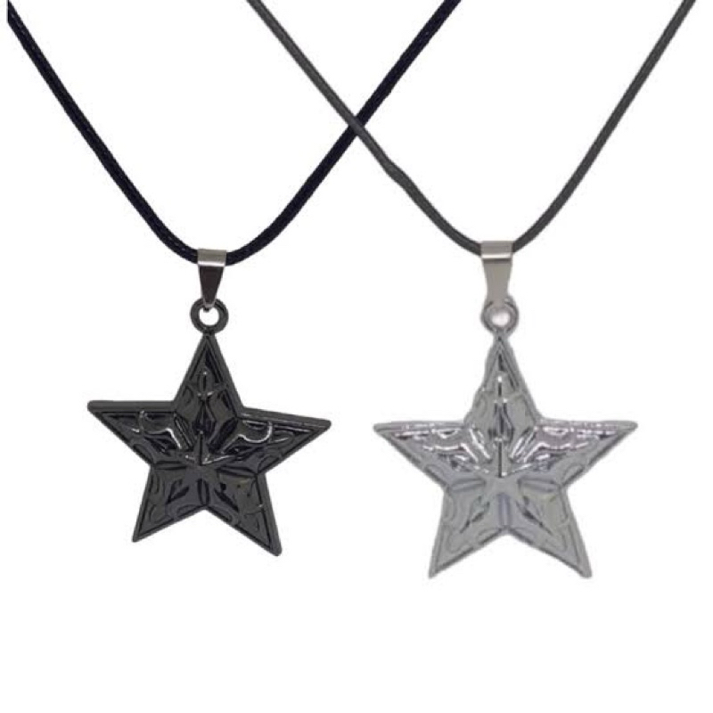 Kalung tali Korea liontin bintang/ kalung tali / bandul kalung / kalung Wanita / kalung pria