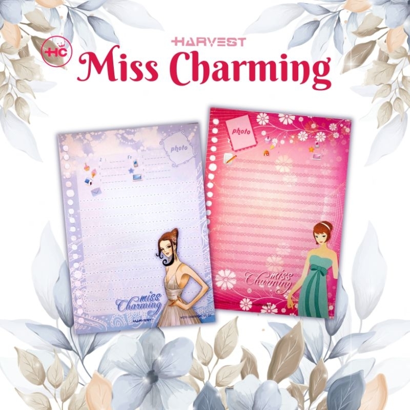 

MISS CHARMING | PRELOVED HARVEST | KERTAS BINDER HARVEST MISS | KERTAS HARVEST SERI LANGKA | BINDER A5 | HARVEST COLLECTOR