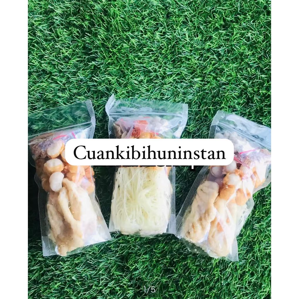 

cuanki bihun instan khas bandung full topping