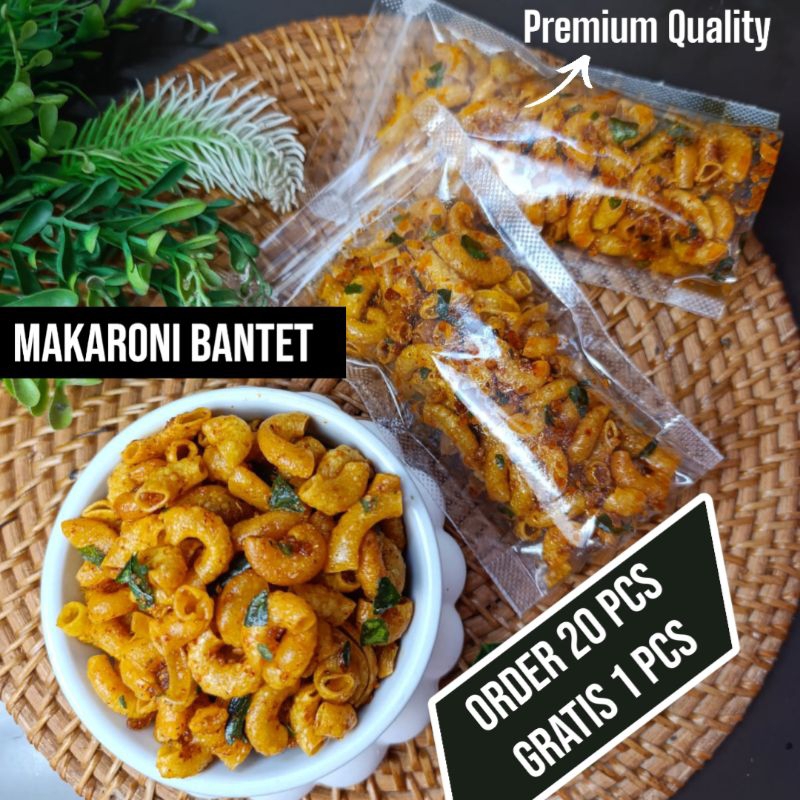 

Makaroni Bantet Premium TasikMalaya Pedas Daun Jeruk