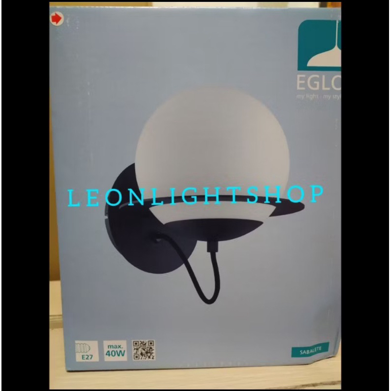 EGLO SABALETE LAMPU DINDING E-27/ACE WALL LAMP E-27/ACE HARDWARE LAMPU HIAS DINDING INDOOR OUTDOOR