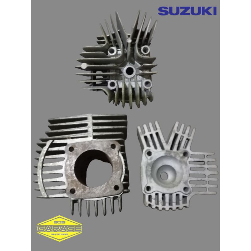 boring block blok cover tutup head Suzuki fr80 fr80 family nos