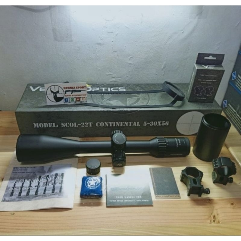 Teleskop Vector Continental 5-30x56 SFP Gen 2 Original vector Optics
