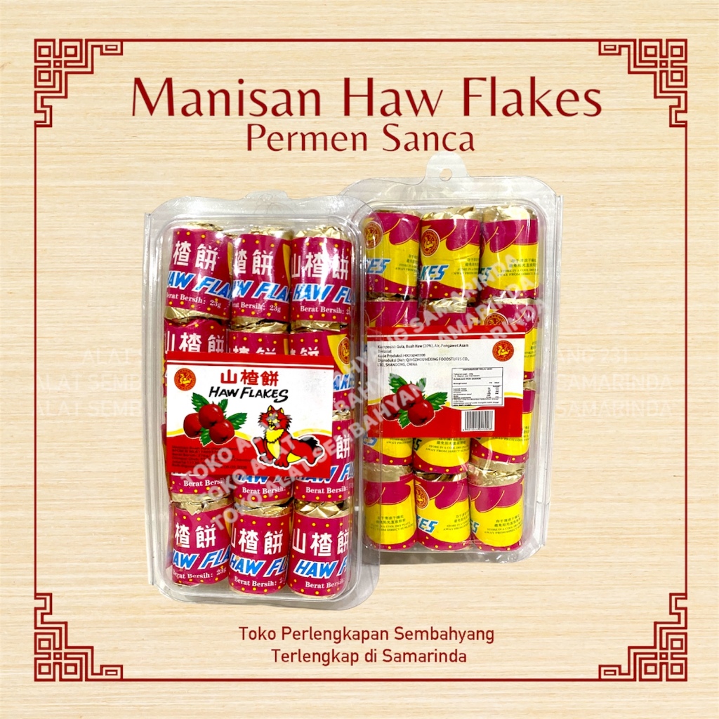 

Manisan Haw Flakes / permen Sanca coin / Manisan Buah Haw