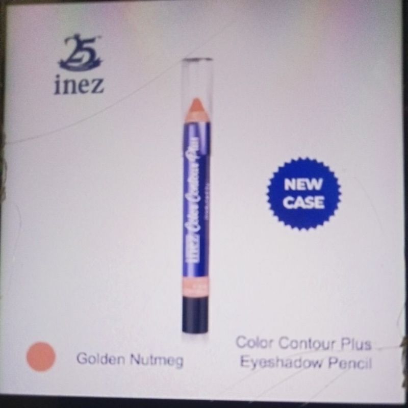 Inez eyeshadow pencil color counter plus Inez Cosmetic