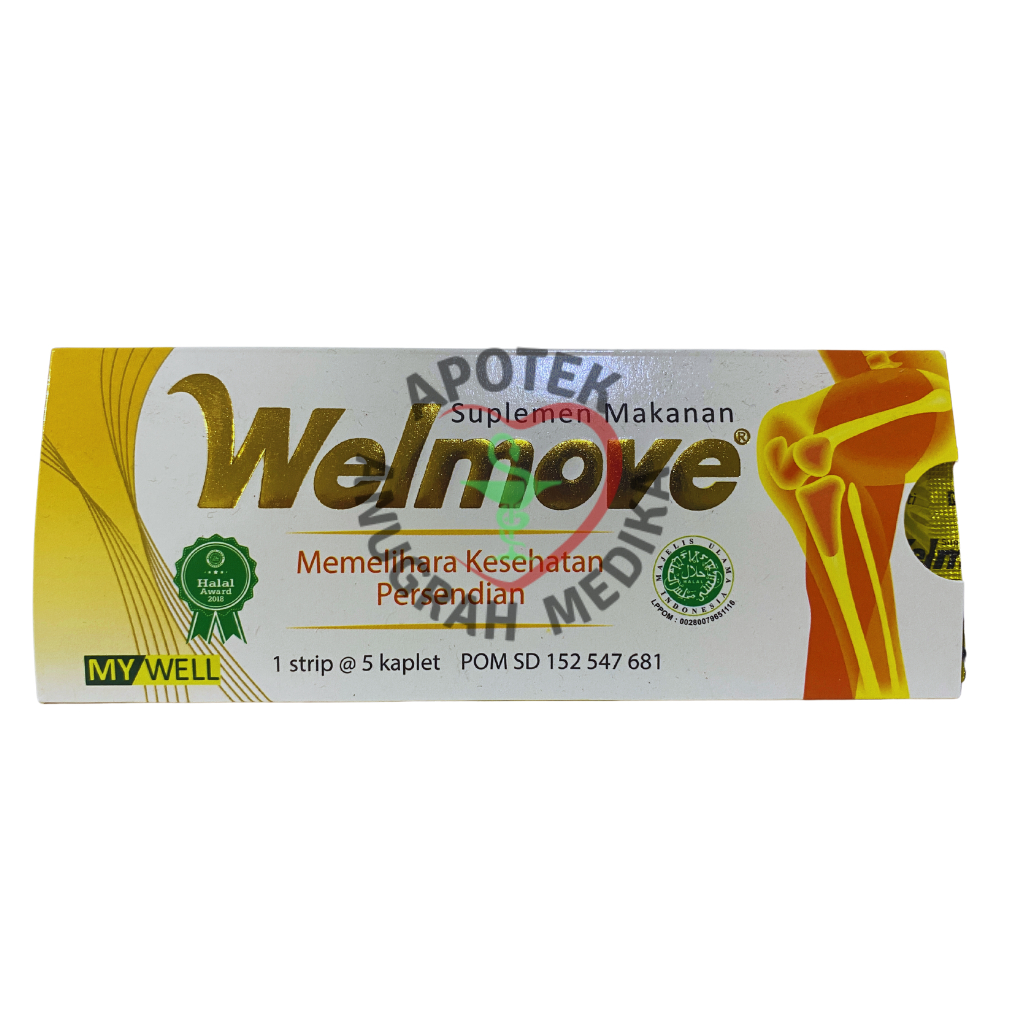 WELMOVE STRIP / SUPLEMEN SENDI / NYERI SENDI / SUPLEMEN HERBAL