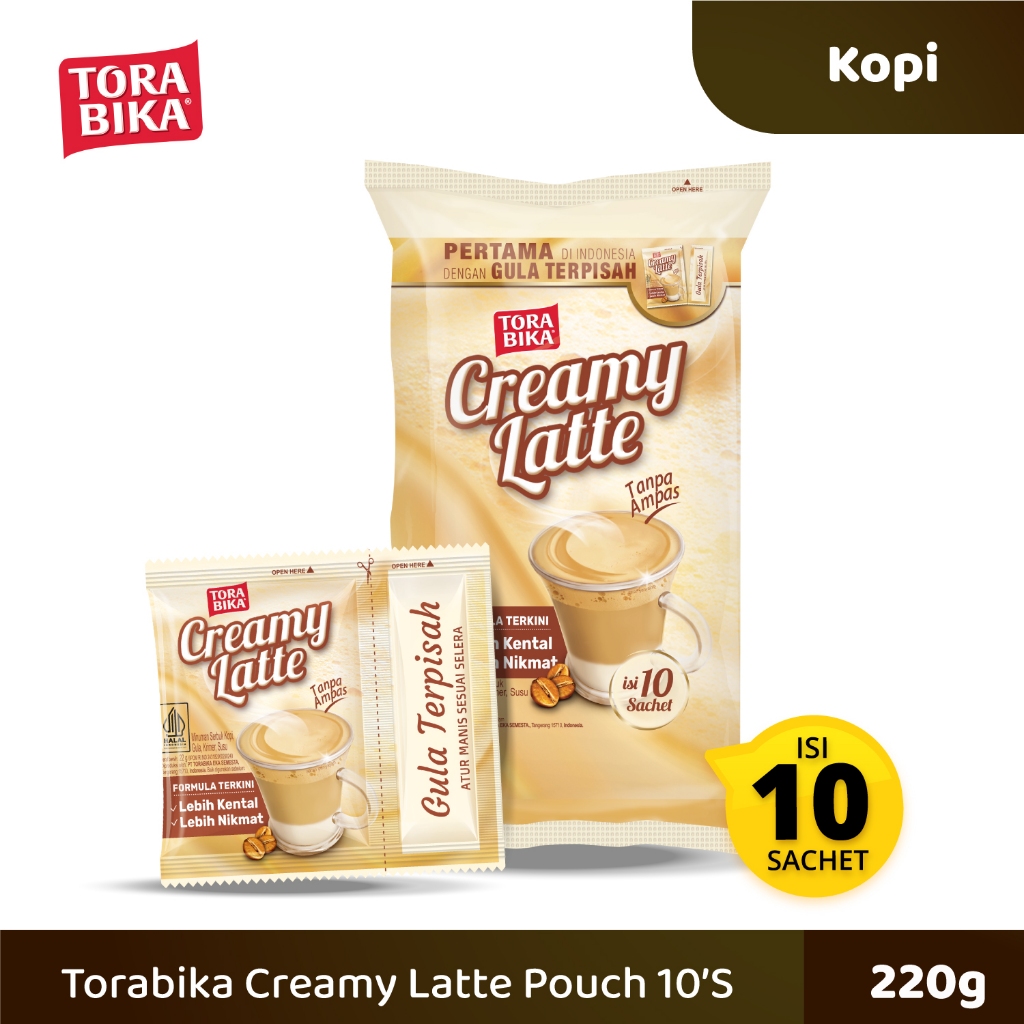 

Torabika Creamy Latte Pouch 10 Pcs