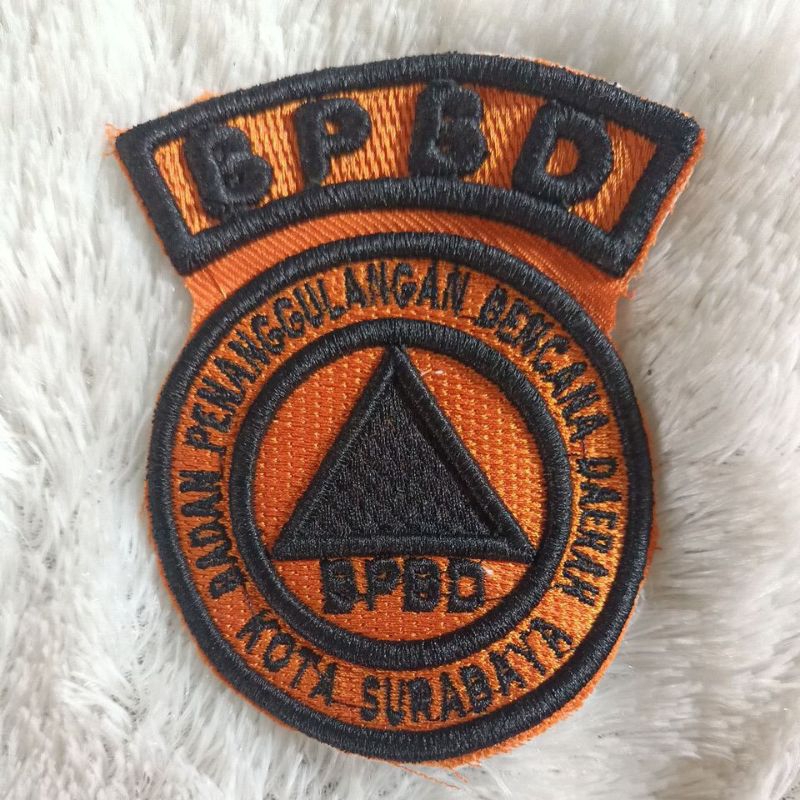 Bordir 3d Logo BPBD TIMBUL