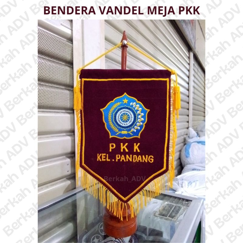 Bendera Vandel Meja PKK