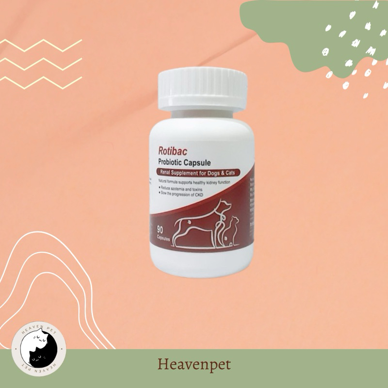 ROTIBAC - suplemen ginjal anjing & kucing