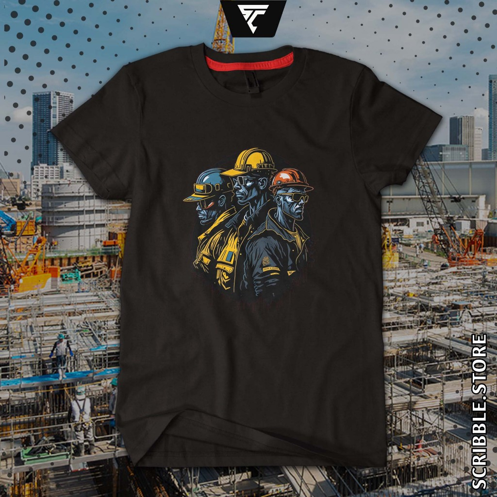 Kaos Engineering | Kaos Pekerja Tambang | Kaos Pekerja Lapangan | Baju Kerja Proyek