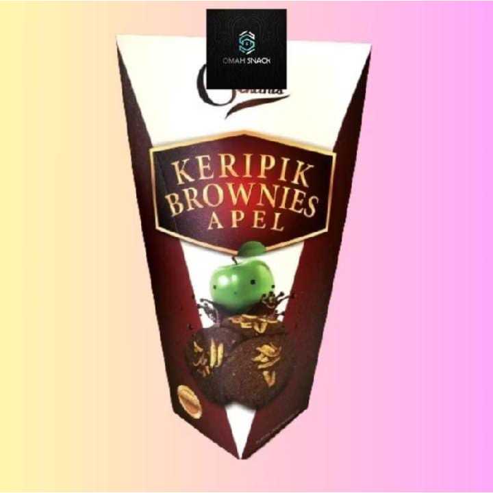 

SNACK KERIPIK KUE KERING COOKIES B ROWNIES APEL RAMAYANA 100 GRAM CAMILAN RENYAH