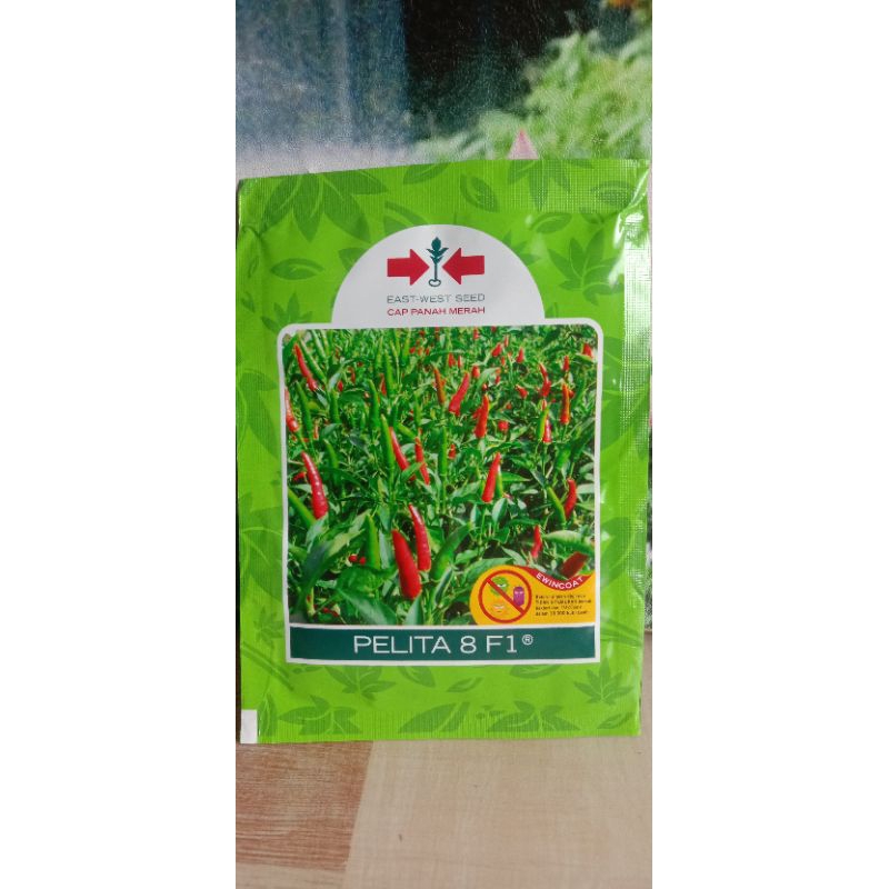 COD Benih Cabe Rawit Hijau Pelita 8 F1 2250 Butir 10gr