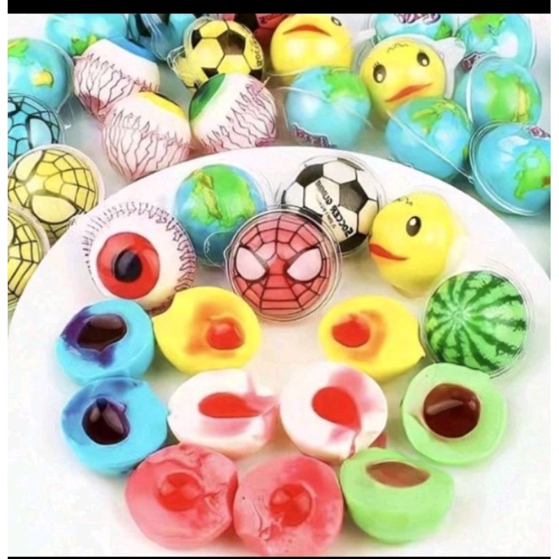 

Permen jelly trolli lunak rasa buah permen viral ecer (SATUAN)