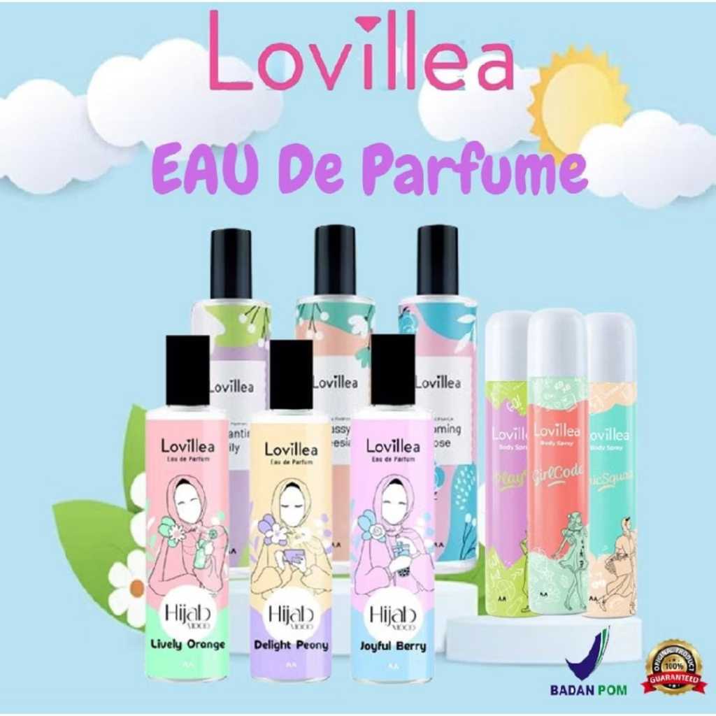 LOVILLEA EAU DE PARFUME 100ML - PARFUME LOVILLEA ORIGINAL 100%