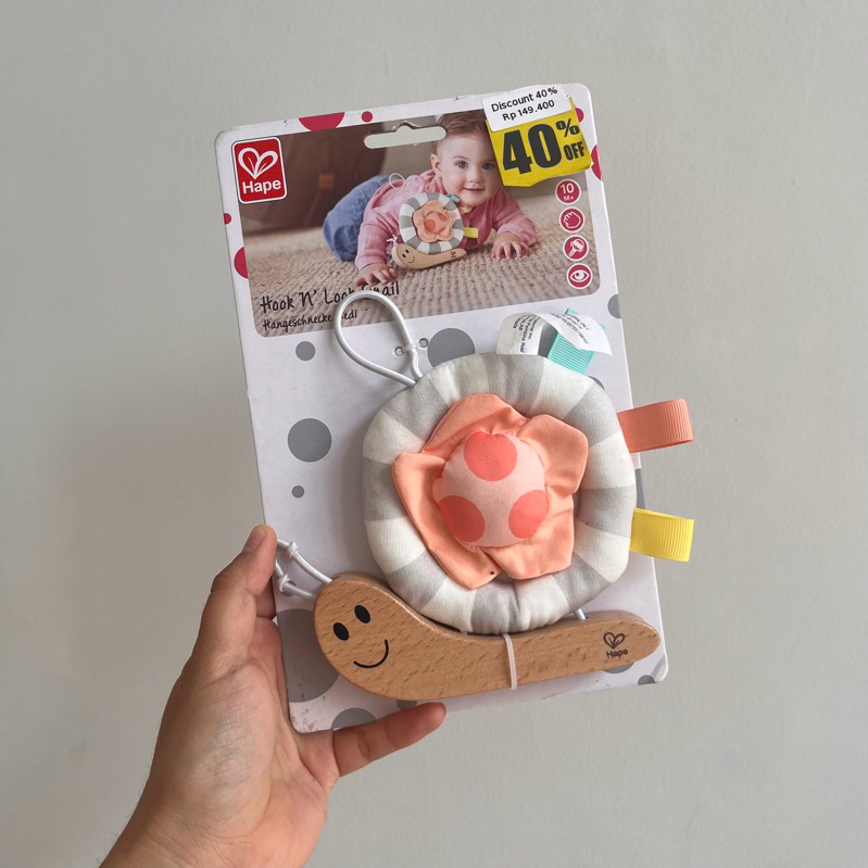 Mainan Kidz Station / Hape hook n lock snail / mainan bayi